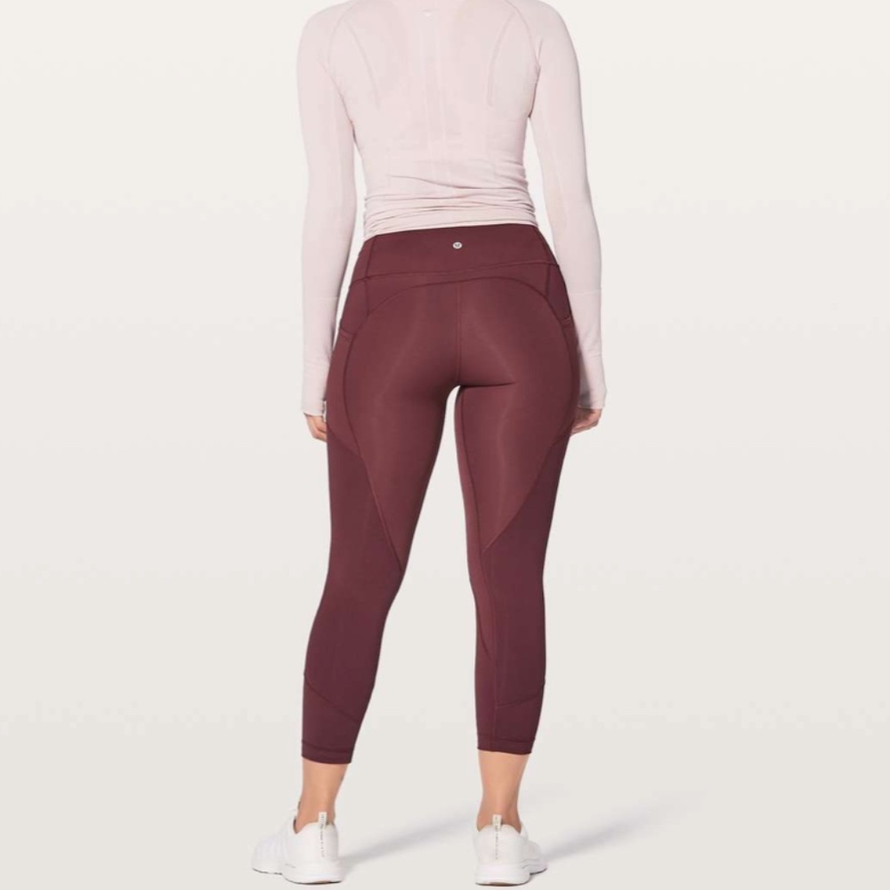 Lululemon All The Right Places Pant II (23") - CRANBERRY